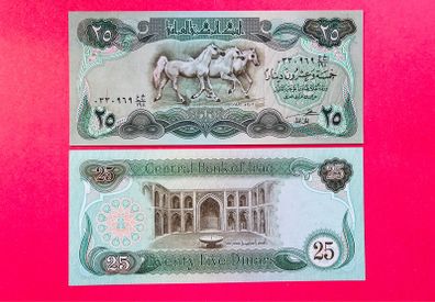 Iraq  25 Dinars  1982   Pick 72. UNC