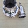 Antique sugar bowl (caster) in the Edwardian style from the beginning of the 20th century. Image 7