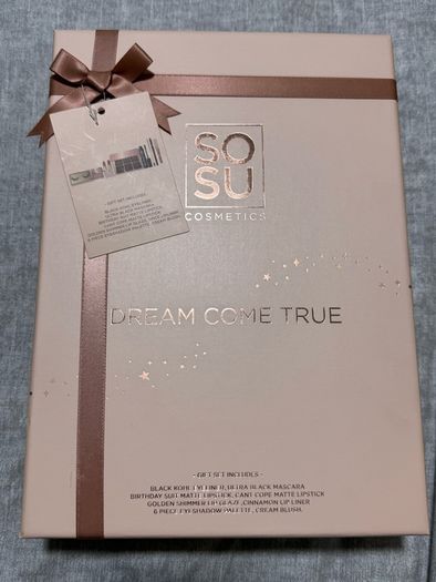 sosu cosmetics dream come true makeup gift set new