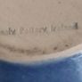 Healy Pottery Ireland Blue Small Vase Image 6