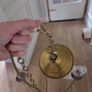 Brass ceiling light Image 4