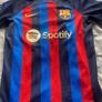 Barcelona medium kids pedri jersey Image 3