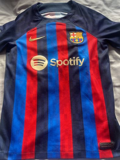Barcelona medium kids pedri jersey