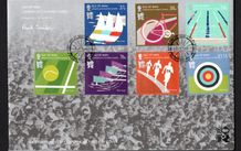 2012 Isle of Man Olympic Games, London Commemorative Stamps First Day Cover (FDC)