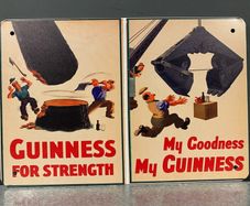 Guinness Tin Metal Sign