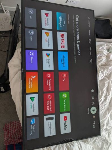 Sony Bravia 55 inch 4K Ultra HD Android Smart TV KD55XE8596