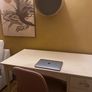 Beautiful Midcentury white desk Image 2