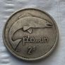 1928 2 Shilling 1 Florin 75% Silver Great Condition Image 2