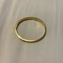 Bangle - Gold Plated - Stainless Steel Cubic Zirconia Image 4