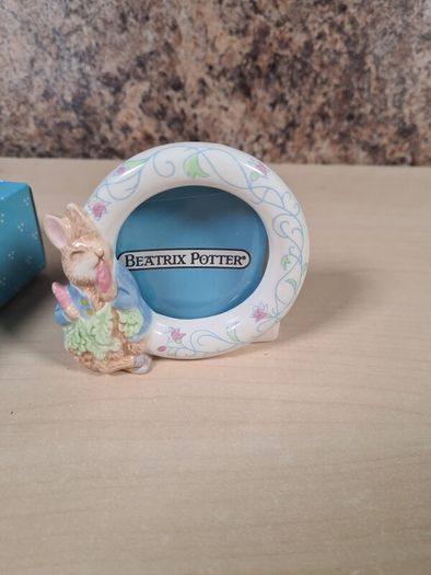 Vintage Beatrix Potter Collectible Photo Frame Schmid 1988