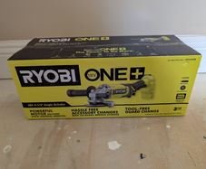 RYOBI 18V Cordless Angle Grinder