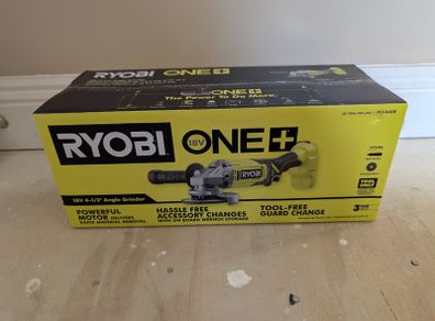 RYOBI 18V Cordless Angle Grinder