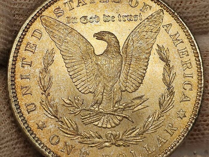 USA United States Silver 1882 Morgan Dollar Beautiful Uncirculated Lustrous Superb!