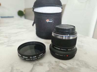 M.Zuiko Olympus Digital MSC 45mm f1.8 lens