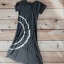NU Denmark Grey Tie Dye Maxi Dress Image 6