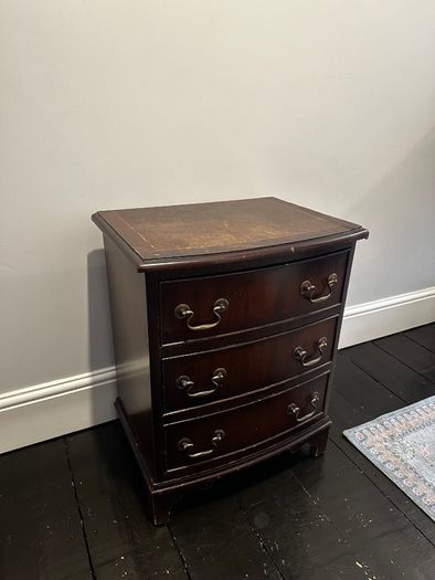 Antique, 3 drawer locker
