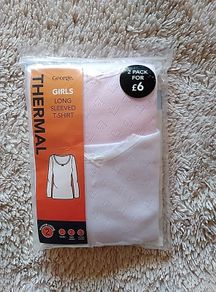 New Girls' vests age 4 to 5