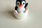 Penguin Keychain