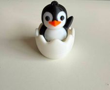 Penguin Keychain