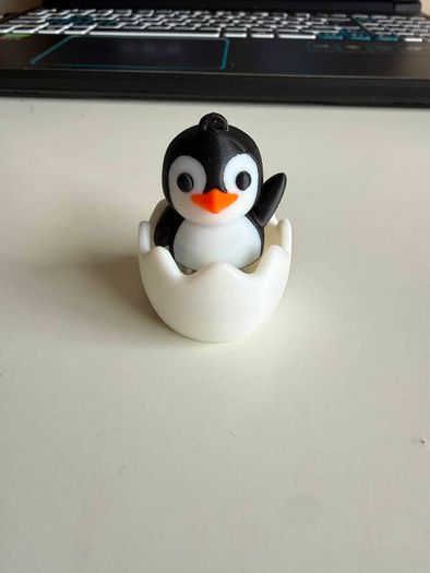 Penguin Keychain