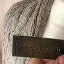 NEW grey wool scarf Image 2