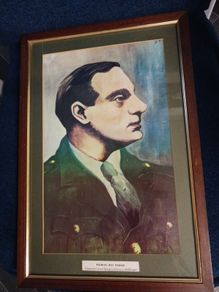 Framed painting Padraig Pearse