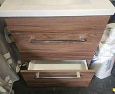 bathroom sink vanity unit