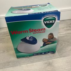 Vicks warm steam vapourizer