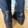 Knee High Genuine Leather Boots Image 3