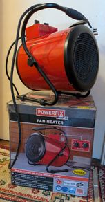 Industrial fan heater