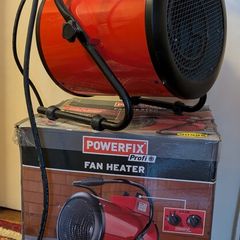 Industrial fan heater