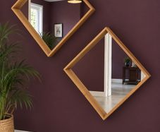 Mirror Ikea Molger solid Birch