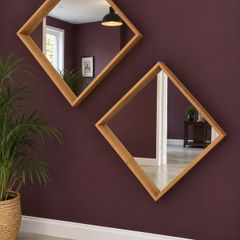 Mirror Ikea Molger solid Birch