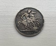 1889 UK crown in great condition