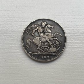 1889 UK crown in great condition