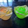 2 Multi Changing Battery Roses Image 2