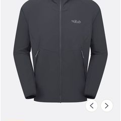 Rab Borealis Hooded Jacket - Beluga Large