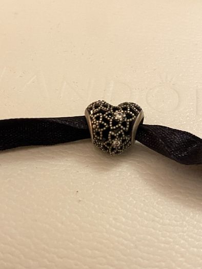 Pandora Blooming Heart charm