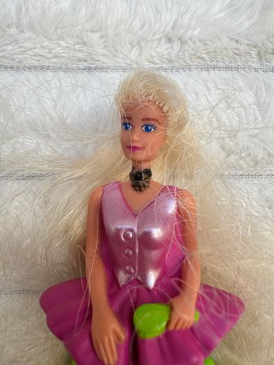 McDonald's Happy Meal Toy Barbie 1995 Pink Dress Used Please see photos
