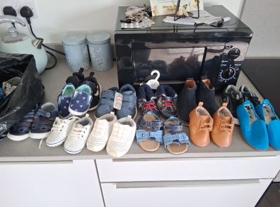 baby mix of shoes