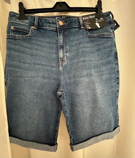 New Denim Knee Shorts
