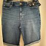 New Denim Knee Shorts Image 2