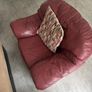 2 arm chair red Image 2