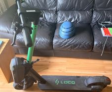 Loco E-Scooter Full Kit No Puncture Tyres