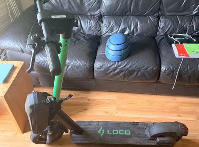 Loco E-Scooter Full Kit No Puncture Tyres