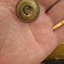 Two Brass Irish volunteers buttons Image 3