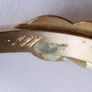 Vintage Child's Rolled Gold Engraved  Bangle Bracelet 2" - 5,32g Image 10
