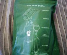 Golf water brush