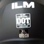 ILM Matte Black Motorbike Helmet size XL 61-62cm Image 6