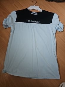 boys calvin klein tshirt and gilet